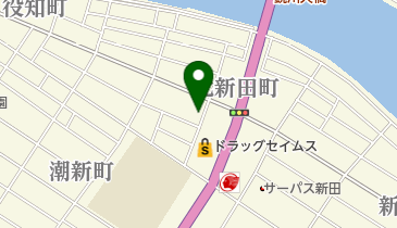 髪結床章の地図画像