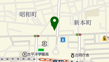 ばらベルジュバンスクリニックサロンの地図画像