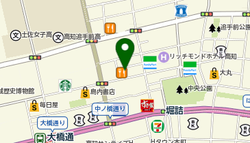 美容室VIVの地図画像