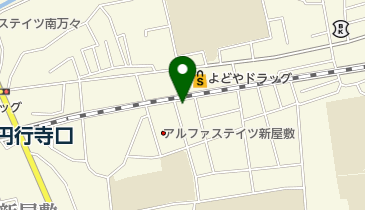 美容室ローゼの地図画像