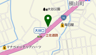 ヘアワークス土佐道路店の地図画像
