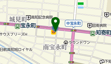 恋歌屋美容室の地図画像
