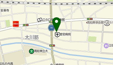 愛宕病院 第2病棟 3Fナースの地図画像