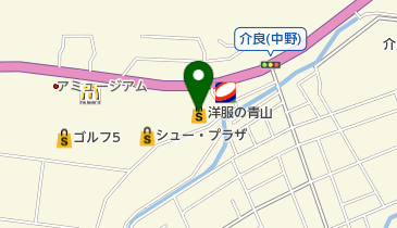 洋服の青山 高知介良店の地図画像