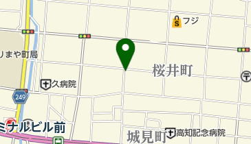 浜田米穀店の地図画像
