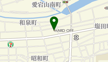 毎日弁当の地図画像