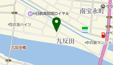 有限会社万容の地図画像