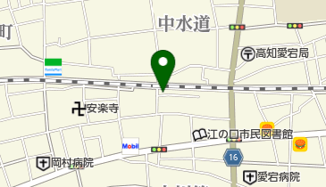 秋月民芸店の地図画像