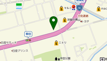 めがね工房 フジグラン高知店の地図画像