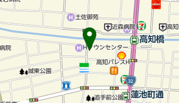 メガネフレンズ尾崎の地図画像