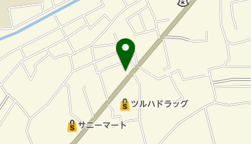 ワンツー薬局の地図画像