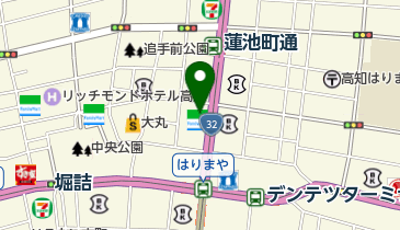 辰巳屋洋服店の地図画像