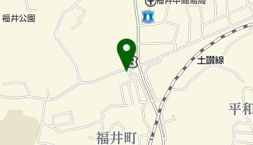 大野理容店の地図画像