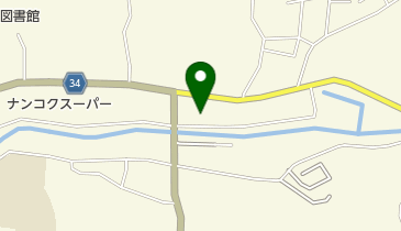 岡村理容所の地図画像