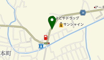 カットハウスマンちゃんの地図画像