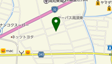 コスモス理容店の地図画像