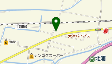 ヘアーサロンリフレッシュの地図画像