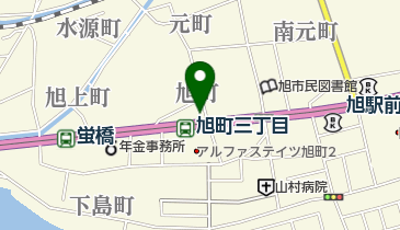 ミカド理容の地図画像