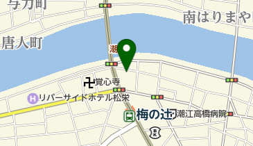 ヤタニ理容の地図画像