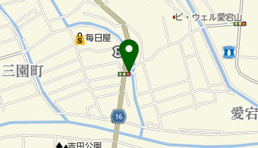 こばし仕出し店の地図画像
