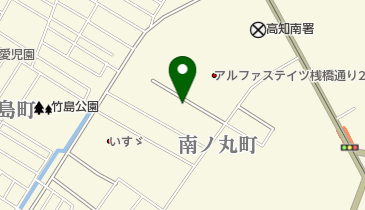 自動車事故対策機構高知支所の地図画像