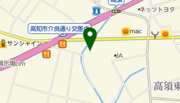 高知県中央西農業振興センター高知農業改良普及所の地図画像