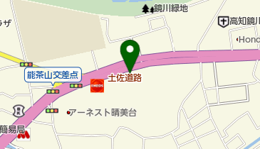 高知市消防局 消防団本部 鴨田分団の地図画像