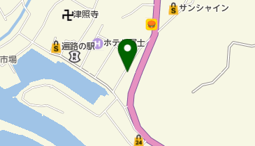 島屋クリーニング店の地図画像