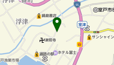 津寺の地図画像