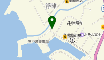 中屋履物店の地図画像