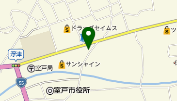 らいおん堂薬局室戸店の地図画像