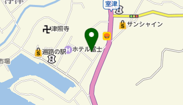 田村理容室の地図画像