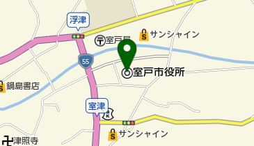 高知県地域支援企画員の地図画像