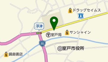 高知県室戸漁業指導所の地図画像