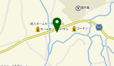 室戸警察署の地図画像