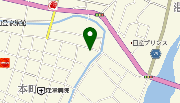 清岡雑貨店の地図画像