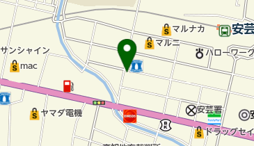 畑山運送の地図画像