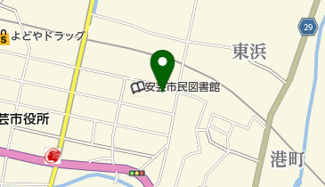 安芸公民館の地図画像