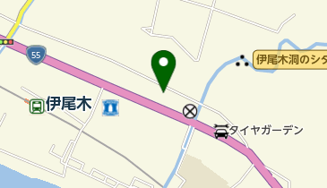 伊尾木公民館の地図画像