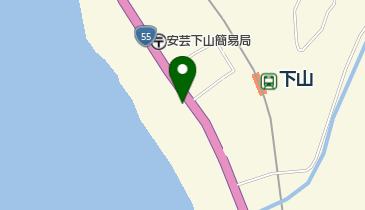 下山公民館の地図画像