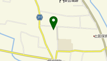 土居公民館の地図画像