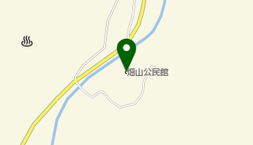 畑山公民館の地図画像