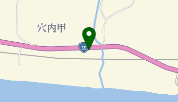 穴内漁業協同組合の地図画像