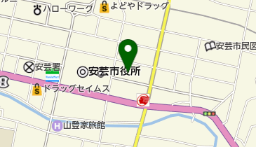 高知東部森林組合安芸支所の地図画像