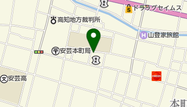 安芸教職員組合の地図画像