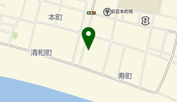 ホップあきの地図画像