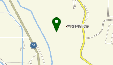 安芸市立内原野体育館の地図画像