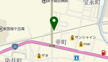 あき園の地図画像