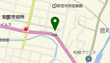 フラワーショップ花時間の地図画像