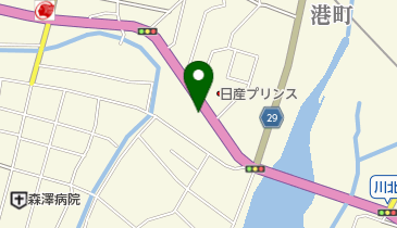 有限会社イケザワの地図画像